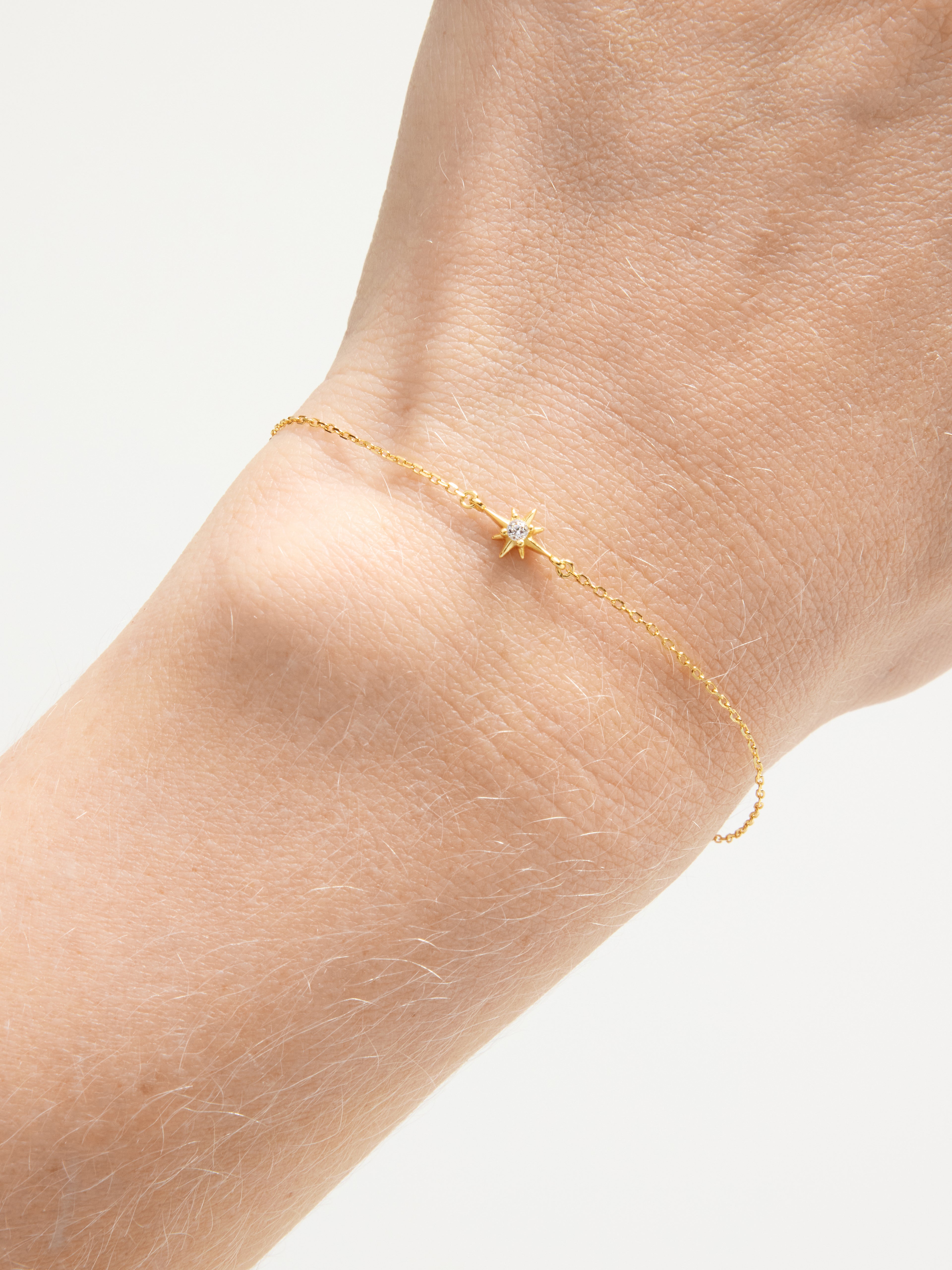 Gold Lucky Star Bracelet