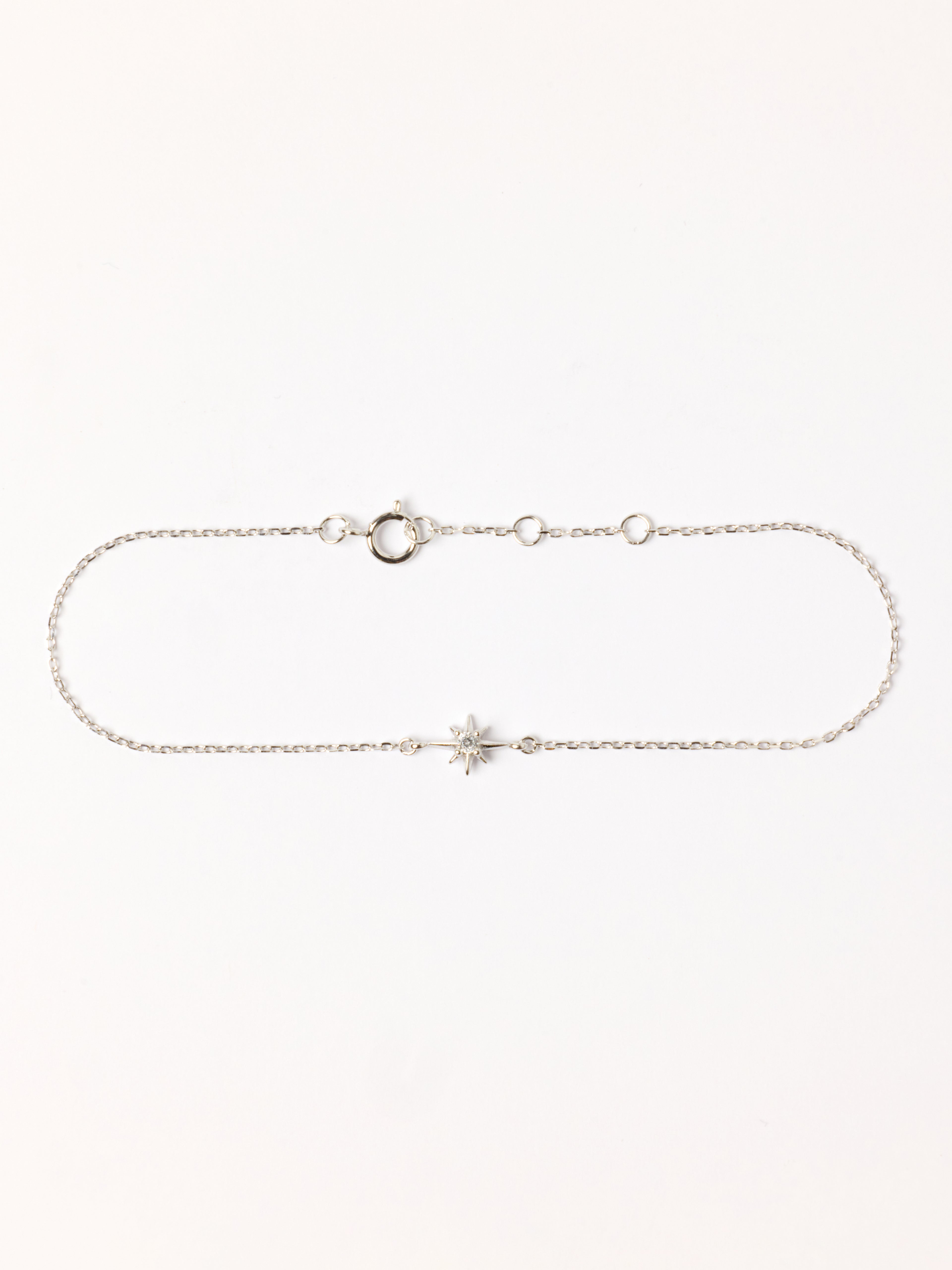 Silver Lucky Star Bracelet