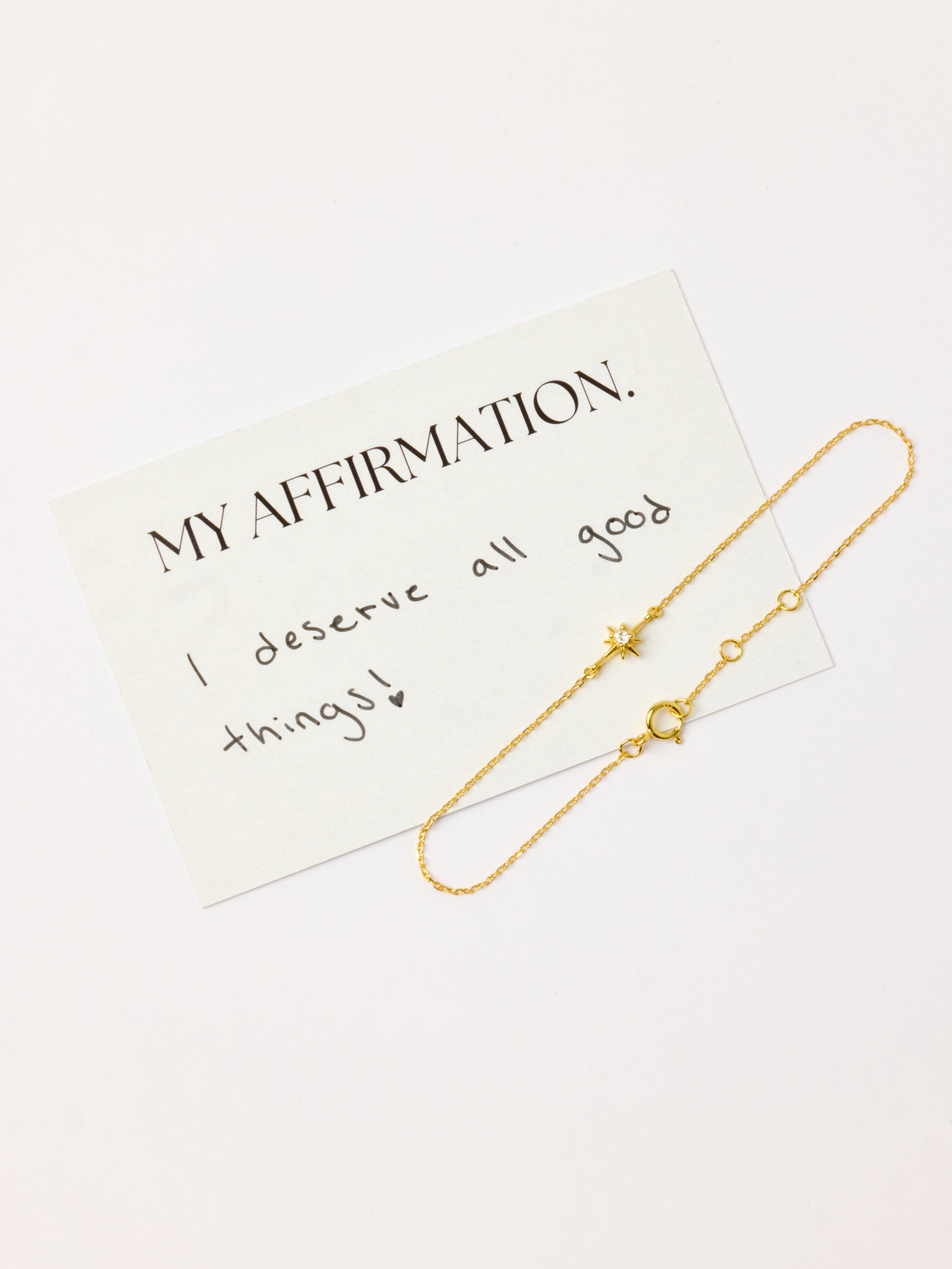 Gold Lucky Star Bracelet