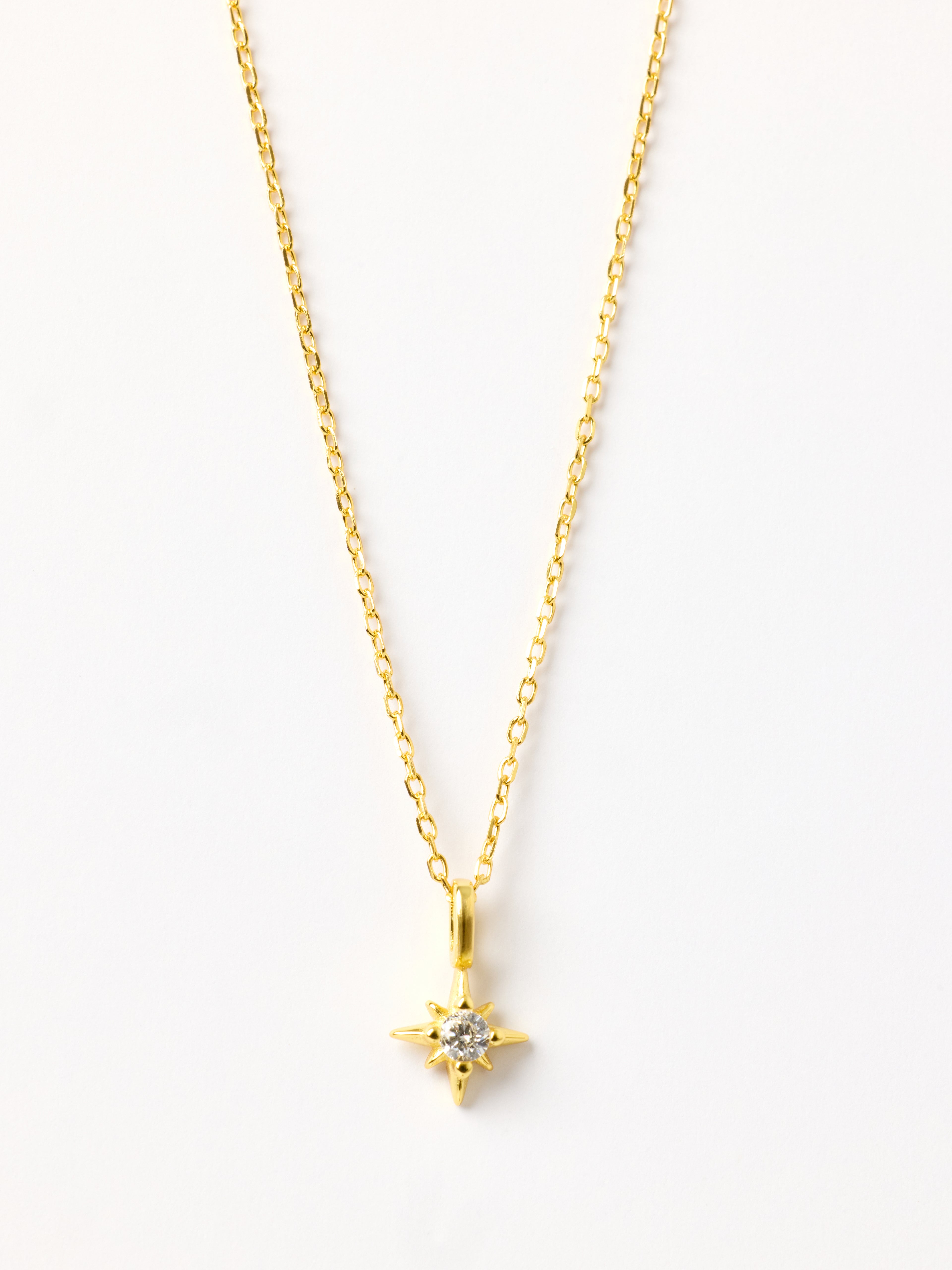 Gold Lucky Star Necklace